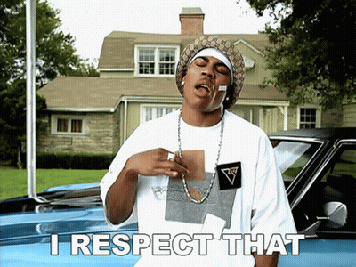 Man Standing In Front Of Car Respect That GIF