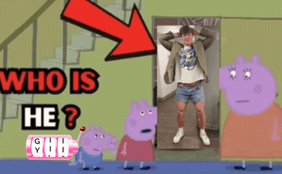 Man Standing In Front Of Door Saying Who Is He GIF