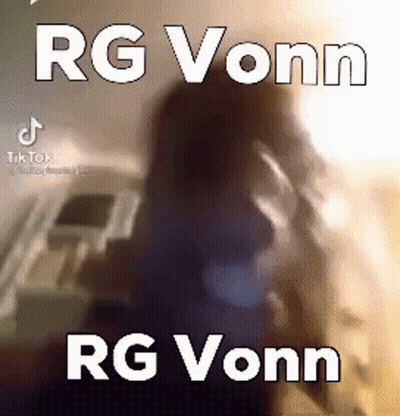 Man Standing In Front Of Fire Saying RG Vonn GIF