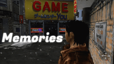 Man Standing In Front Of Game Store GIF