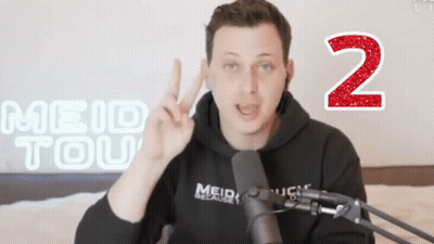 Man Standing In Front Of Microphone Number 2 GIF