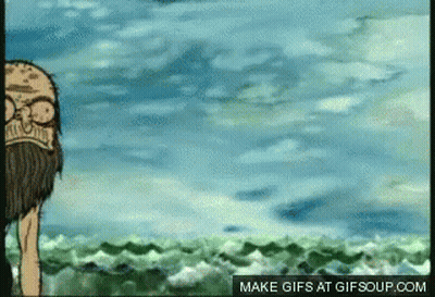 Man Standing In Front Of Ocean Make GIFs At Gifsoup.com GIF