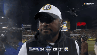Man Standing In Front Of Scoreboard Saying Bal 24 GIF