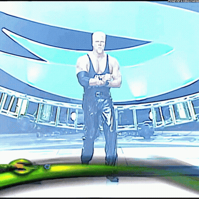Man Standing In Front Of The Next Round Sign GIF