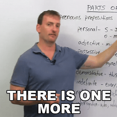 Man Standing In Front Of Whiteboard Saying There Is One More GIF