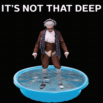 Man Standing In Shallow Water GIF