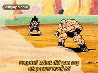 Man Standing Next To Cartoon Character GIF
