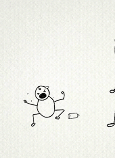 Man Standing Next To Crying Baby GIF