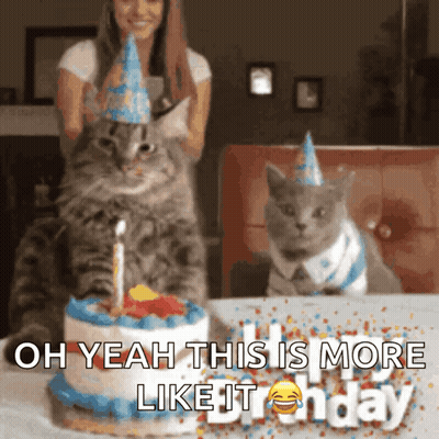 Man Standing Next To Pink-Haired Girl GIF