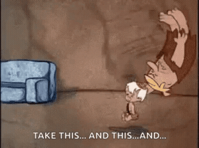 Man Standing On Head In Front Of Couch Saying Take This And This And GIF