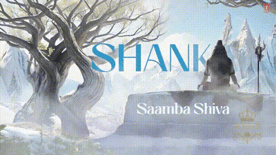 Man Standing On Rock Shank Saamba Shiva GIF
