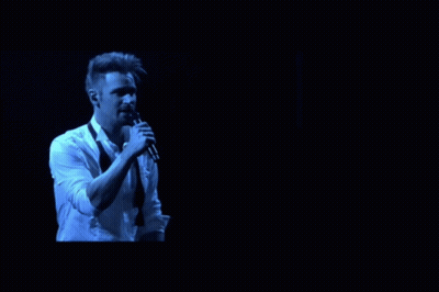 Man Standing On Soccer Field Reaction GIF
