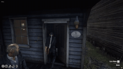 Man Standing With Howdy How May I Help You GIF