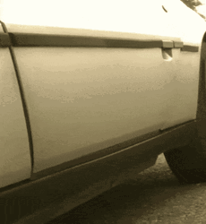 Man Stepping Out Of Delorean GIF