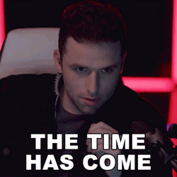 Man Streamer It Is Time GIF