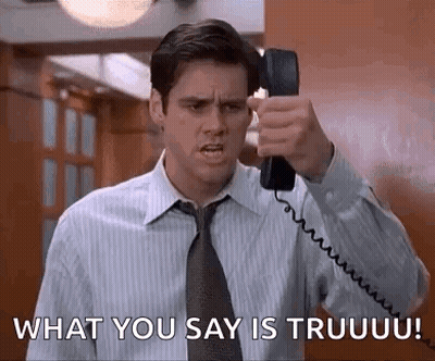 Man Suit Holding Telephone What You Say Is Truuu GIF