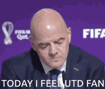 Man Suit Says I Feel Utd Fan Purple GIF