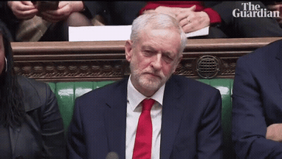 Man Suit Tie Before Screen Saying The Guardian GIF