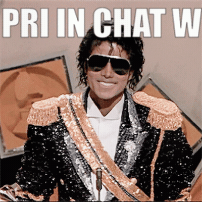 Man Sunglasses Sequined Jacket Pri In Chat Wo GIF