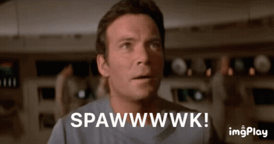 Man Surprised Saying Spawwwwk GIF