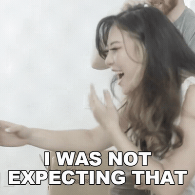 Man Surprised With Wow GIF