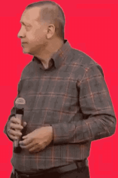 Man Surrounded By Gold Balloons Rom Rom GIF