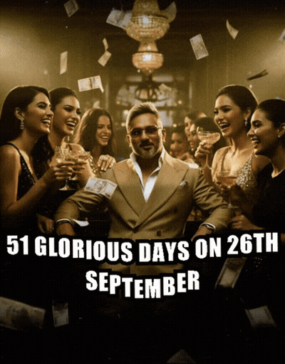 Man Surrounded By Women At 51 Glorious Days GIF