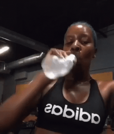Man Sweating Close Up GIF