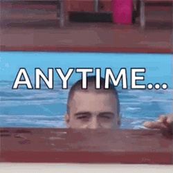 Man Swimming Anytime GIF