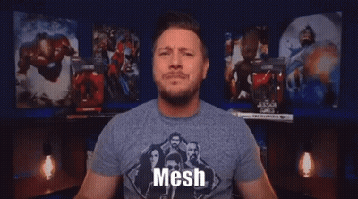 Man T-Shirt Saying Mesh Funny Face GIF