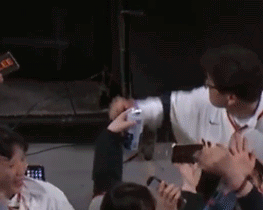 Man Taking Photo Of Another GIF