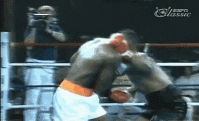 Man Taking Photo Of Boxers In Ring GIF