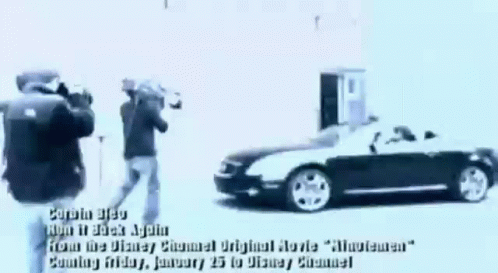 Man Taking Picture Of Car Run It Back Again GIF