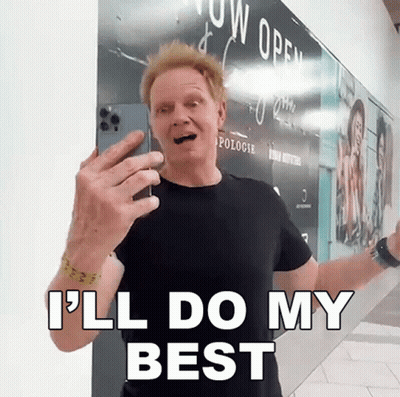 Man Taking Selfie I'll Do My Best GIF