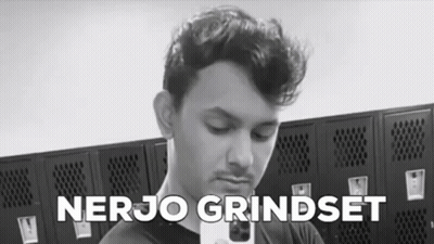 Man Taking Selfie In Locker Room Nerjo Grindset GIF