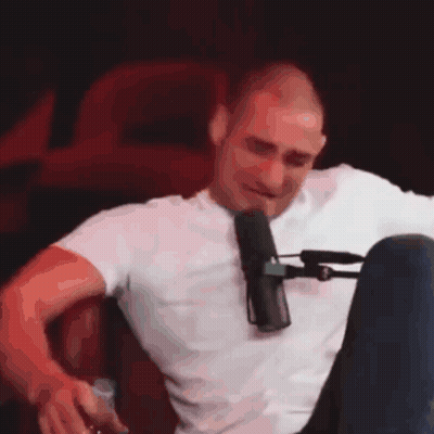 Man Talking Into Microphone GIF