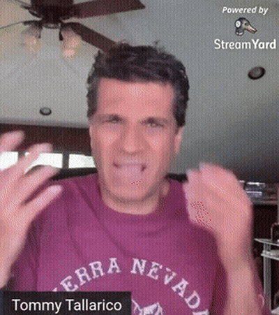 Man Talking Into Microphone Amico Screens Are Polycarbonate GIF