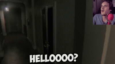 Man Talking Into Microphone Another Says Helloooo GIF