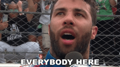 Man Talking Into Microphone Everybody Here GIF
