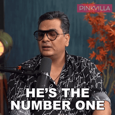 Man Talking Into Microphone He's The Number One GIF