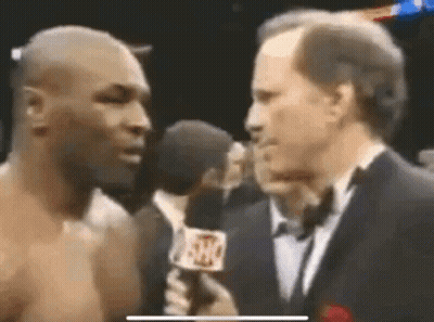 Man Talking Into Microphone GIF