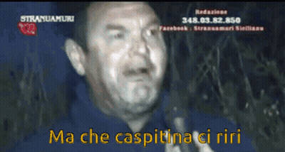 Man Talking Into Microphone Ma Che Caspita Ci Riri GIF