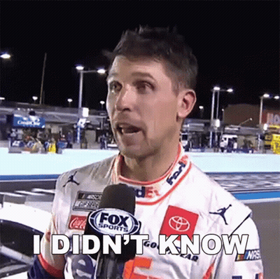 Man Talking Into Microphone Saying I Didn't Know GIF