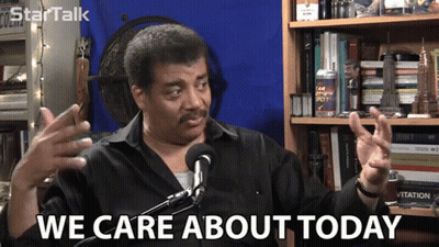 Man Talking Into Microphone We Care About Today GIF