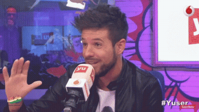 Man Talking Into Microphone #Yuser GIF