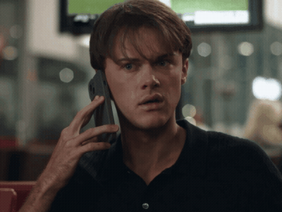 Man Talking On Cell Phone GIF