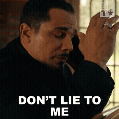 Man Talking On Cell Phone Do Not Lie GIF
