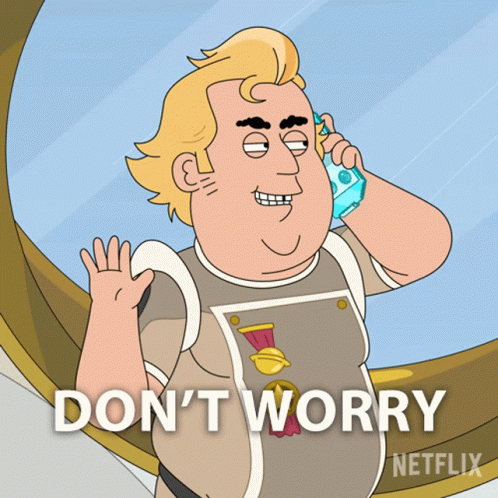 Man Talking On Cell Phone Don T Worry GIF