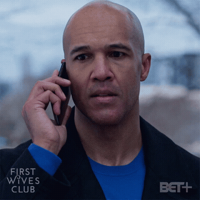 Man Talking On Cell Phone First Wives Club GIF