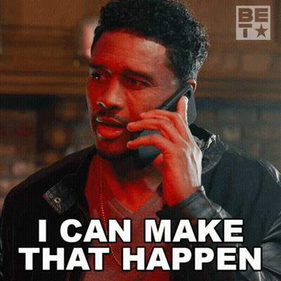 Man Talking On Cell Phone I Can Make That Happen GIF